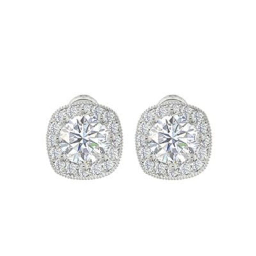 ZAXIE BY STEFANIE TAYLOR CZ Stud Earrings